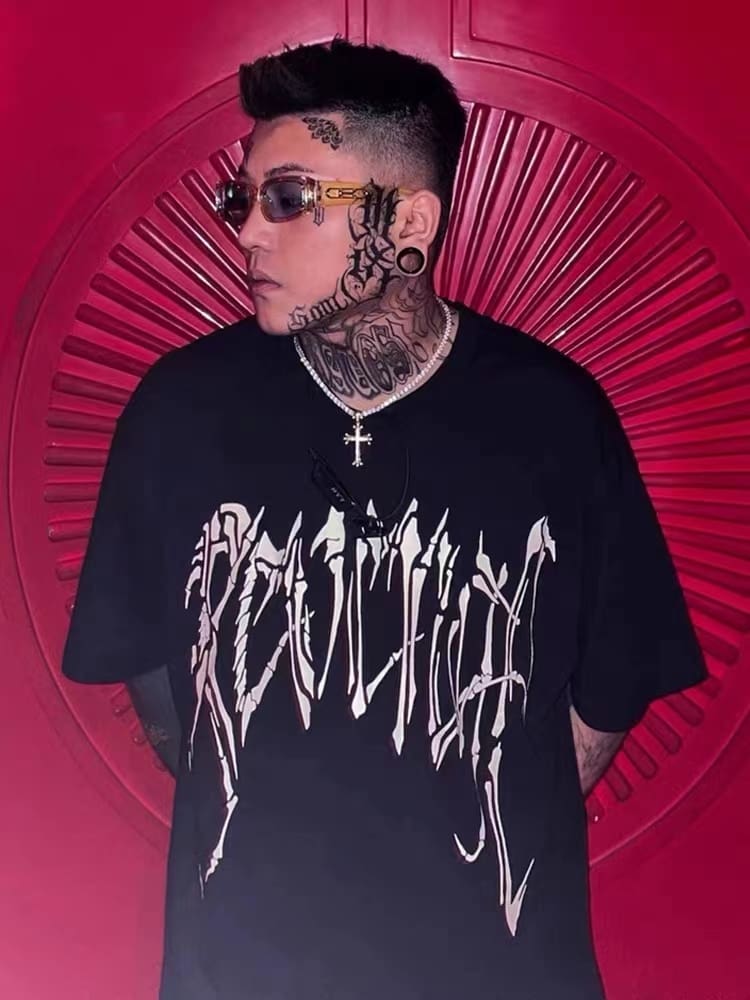 Revenge Keel Smoke Skull Tee
