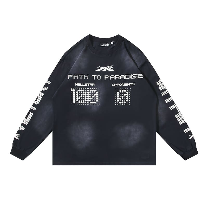 H*lst*r long-sleeved t-shirt