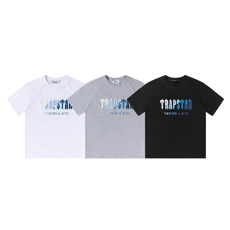 Trapstar Blue White Towel Embroidery Shorts