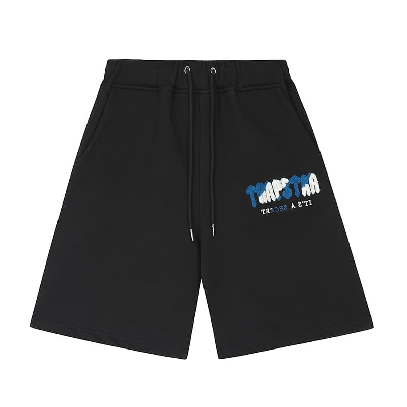 Trapstar Shooters Leopard Embroidered Shorts