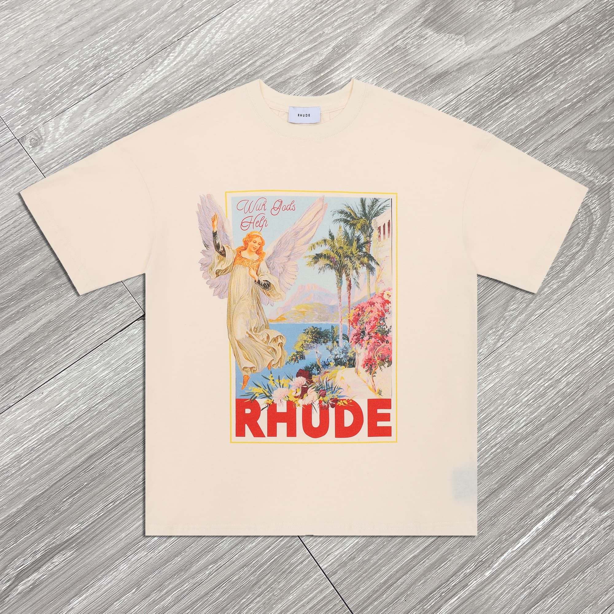 Akeng Rhude Crown Banner Tee 3