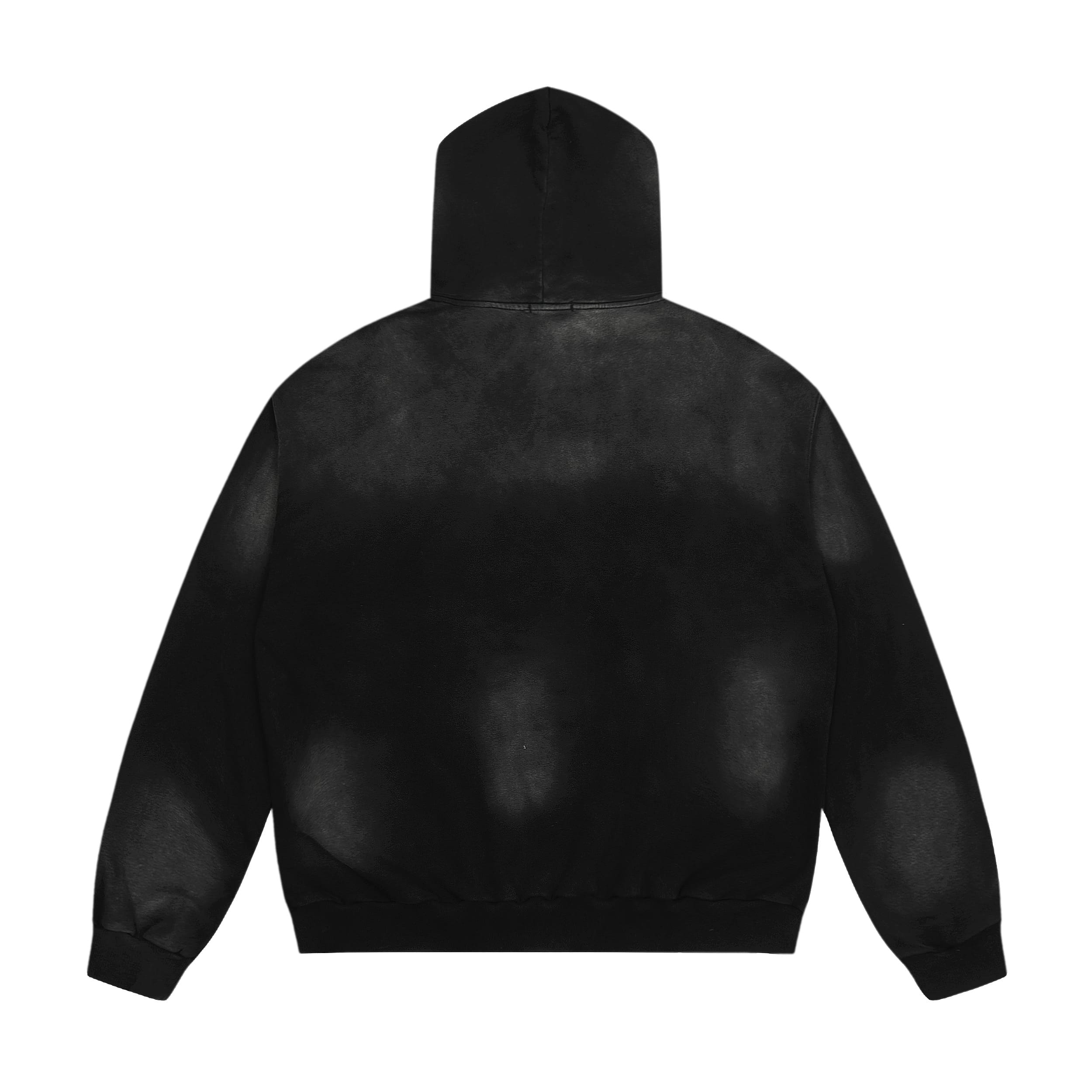 Saint Michael Denim Tears Old Cross Hoodie