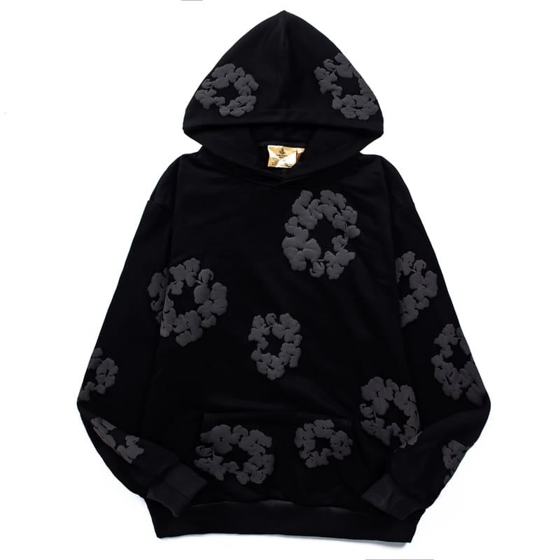 Denim Tears Mono Cotton Wreath Hoodie