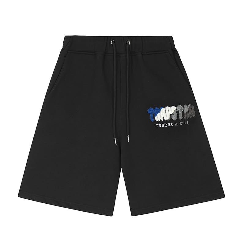 Trapstar Shooters Leopard Embroidered Shorts