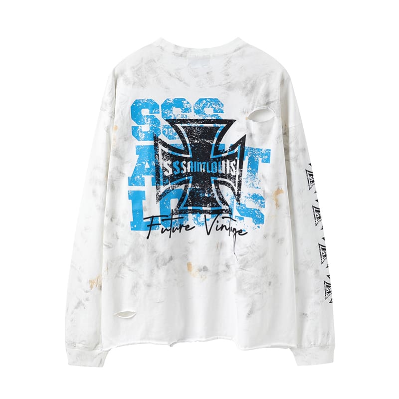 24sssaint L**is L**is do dirty damage long sleeve tee