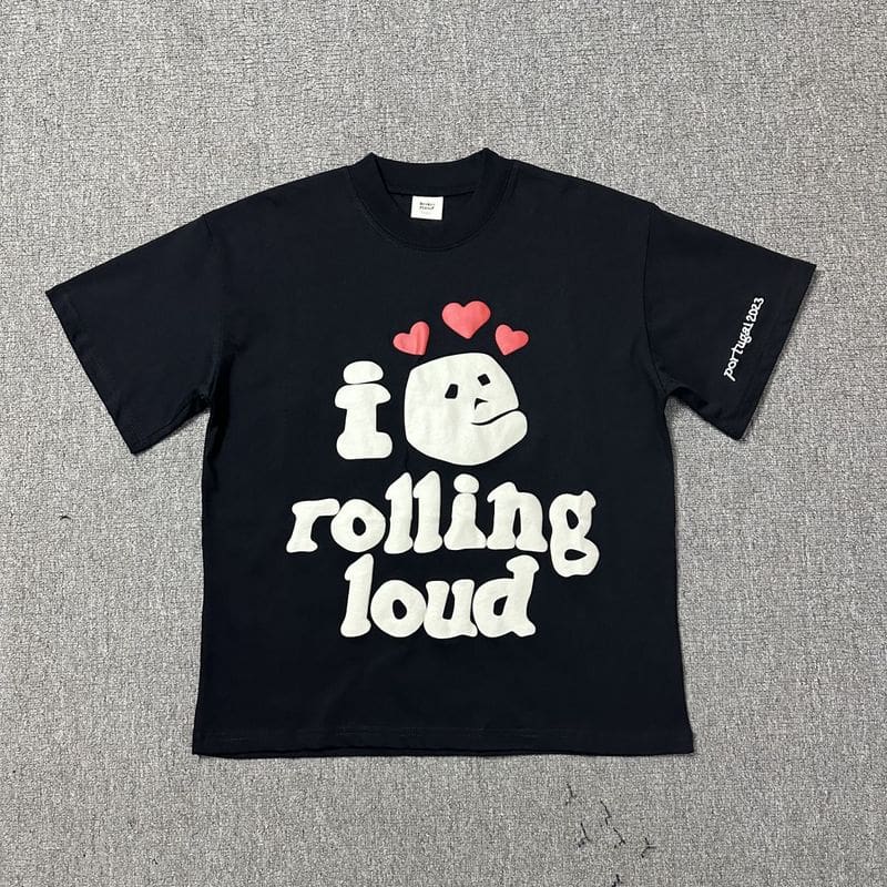 Broken Planet Puff Print Tee