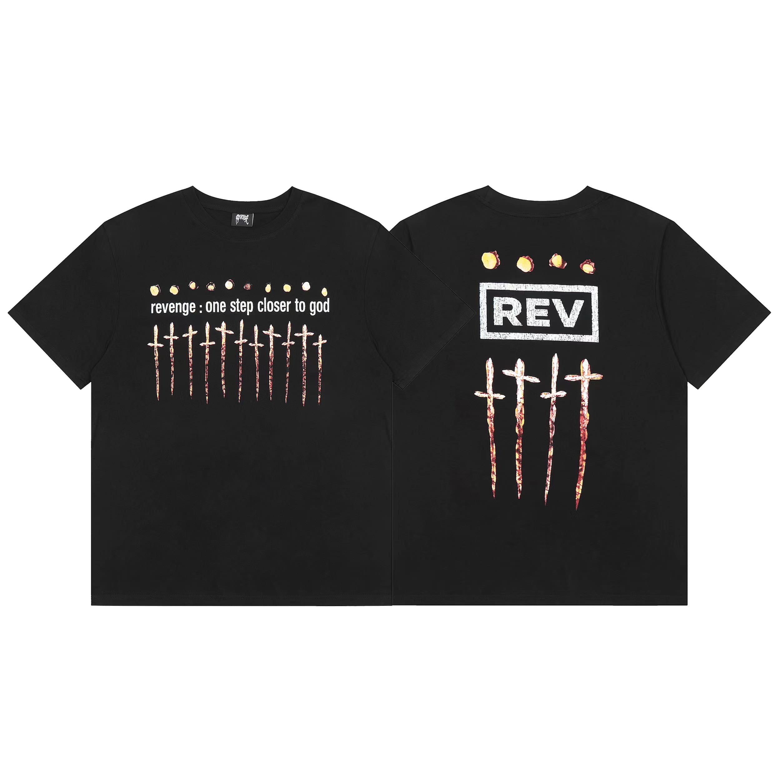 Revenge Keel Smoke Skull Tee 2