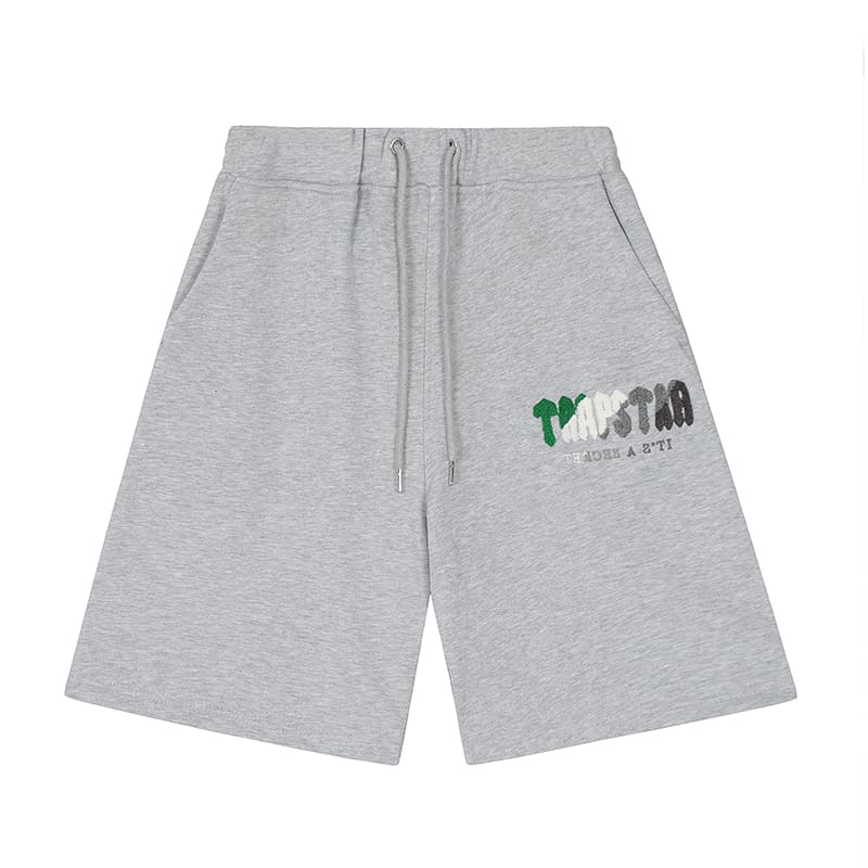 Trapstar Shooters Leopard Embroidered Shorts