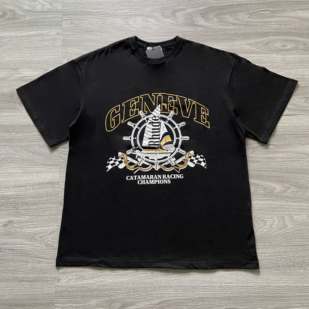 Akeng Rhude Crown Banner Tee 3