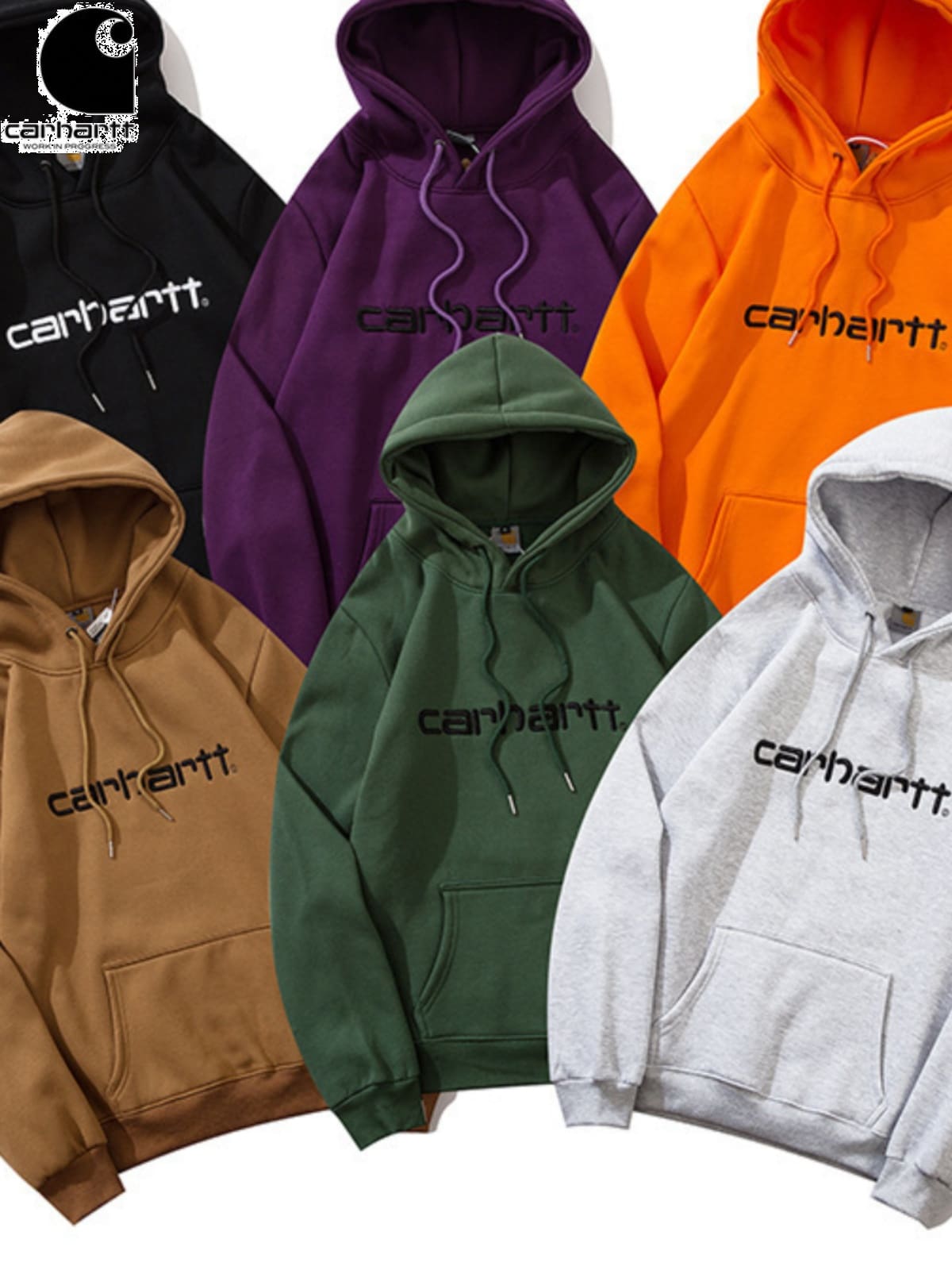 Carhart Carhartt Classic Letter Print Hoodie