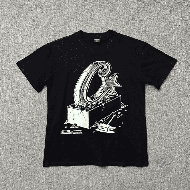 Corteiz Devil Island Pistol Letter Tee