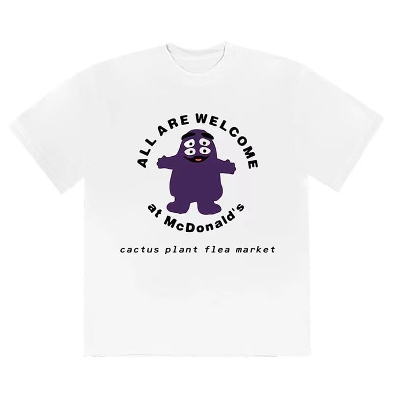 Cpfm Mcdonald’S Hamburger Print Tee