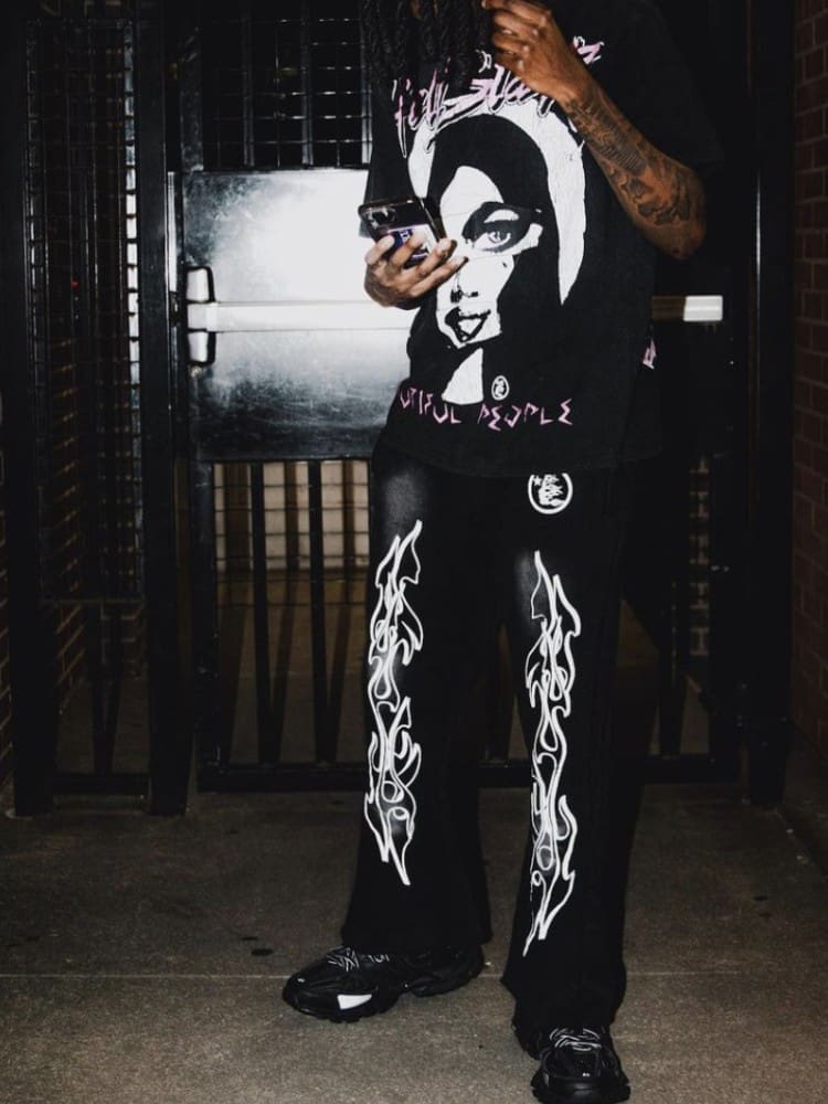 H*lst*r flare pants