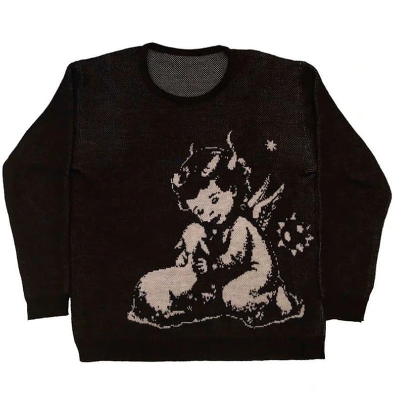 2024 Fashion Trendy Crew Neck Sweater