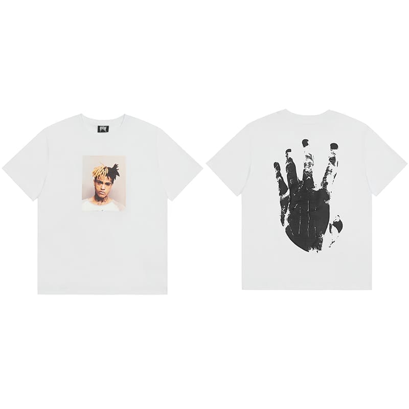 Revenge Rhinestone Palm Tee