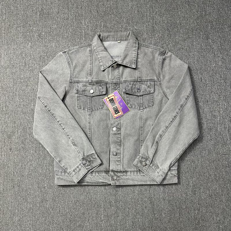 Corteiz Embroidered Five-Pointed Star Denim