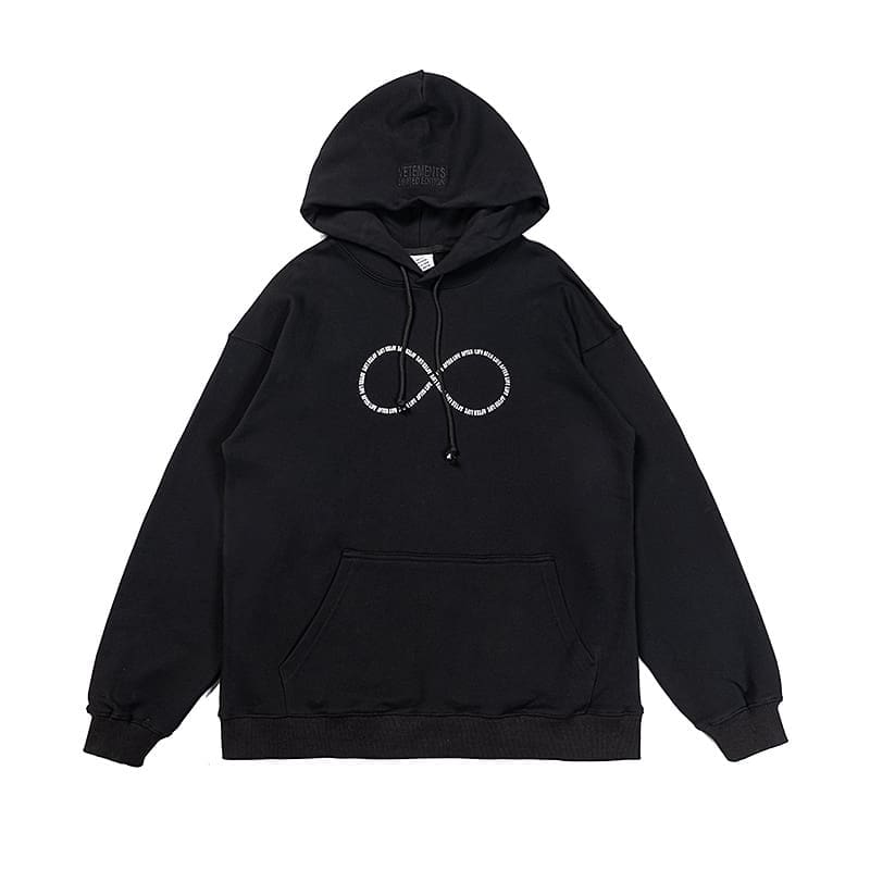Vetements Express Letter Print Hoodie 2