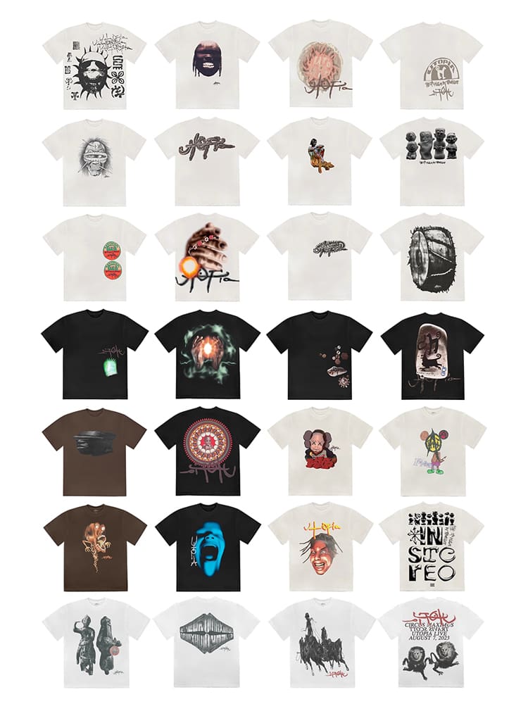 Travis Scott Utopia Album Tee