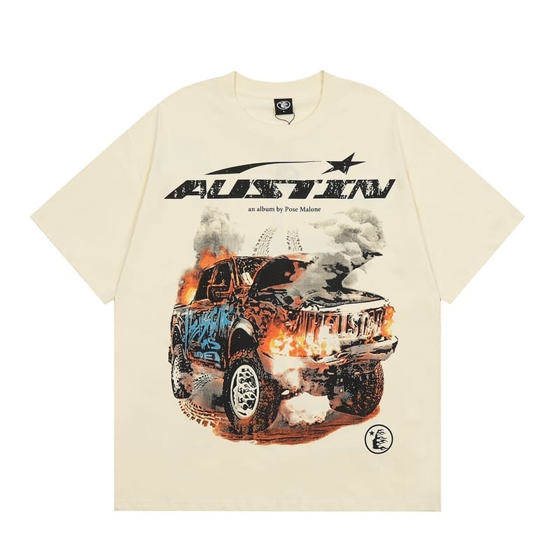 H*lst*r maychao vintage printed tee 2
