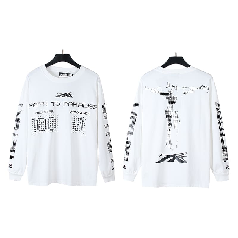 H*lst*r long-sleeved t-shirt