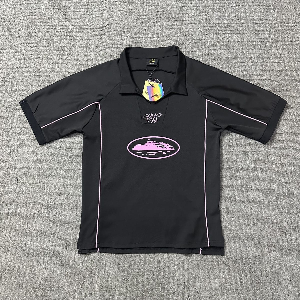 Corteiz Devil Island Quick-Dry Soccer Tee