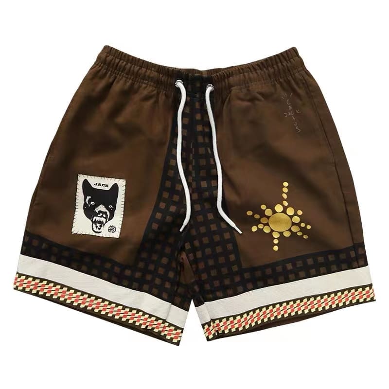 Travis Scott Cactus Jack Wolf Short