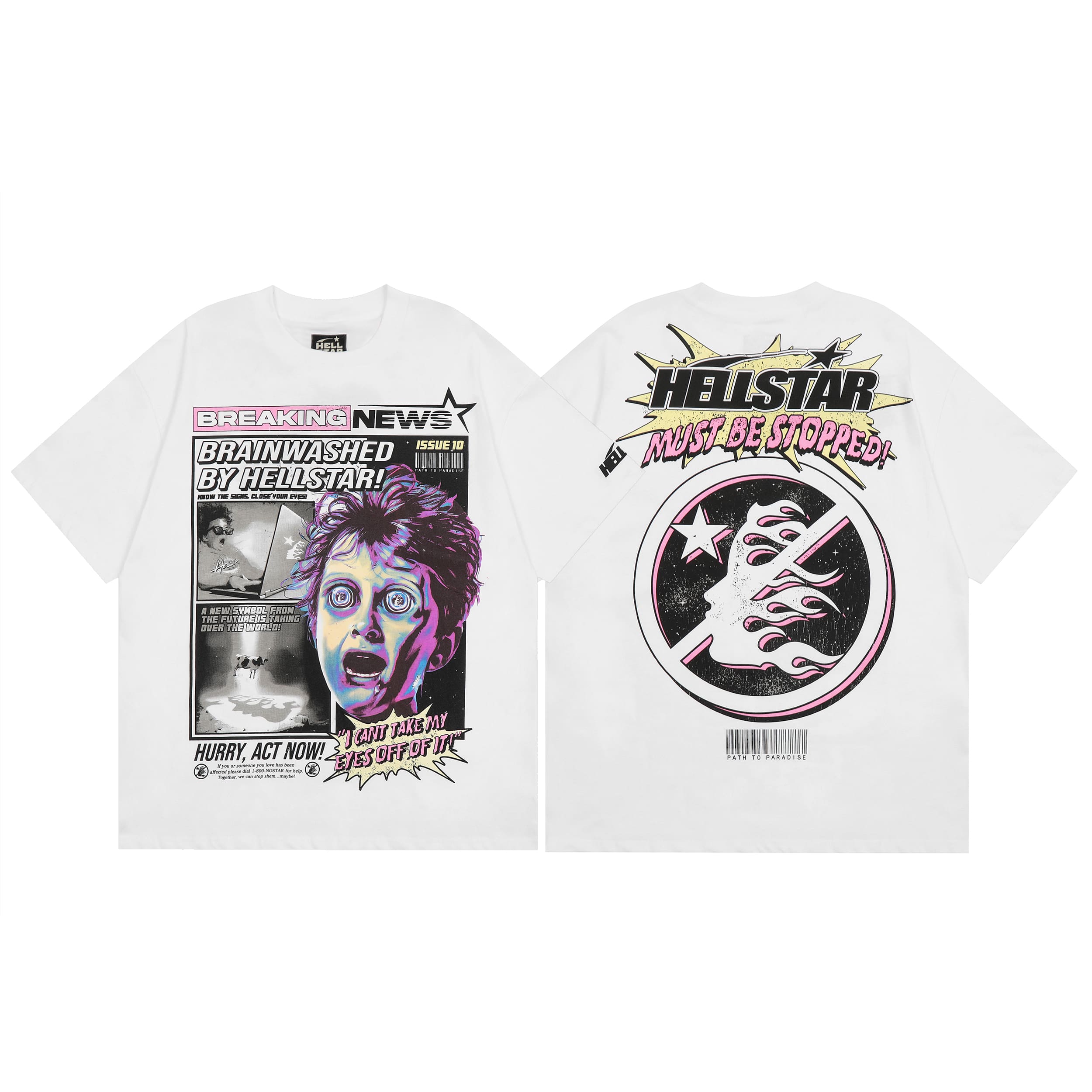 H*lst*r high street hip hop tee