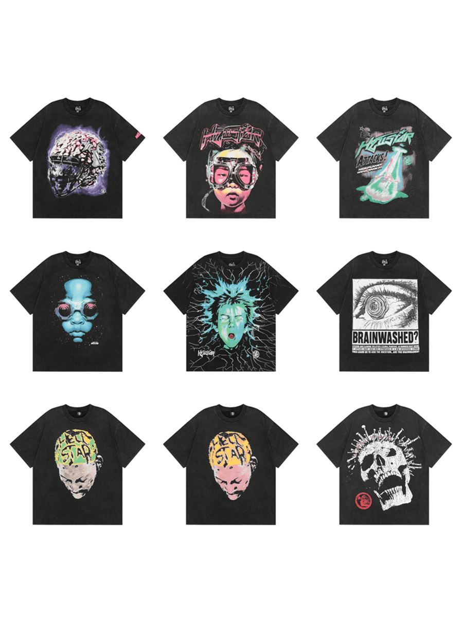 H*lst*r maychao vintage printed tee 2
