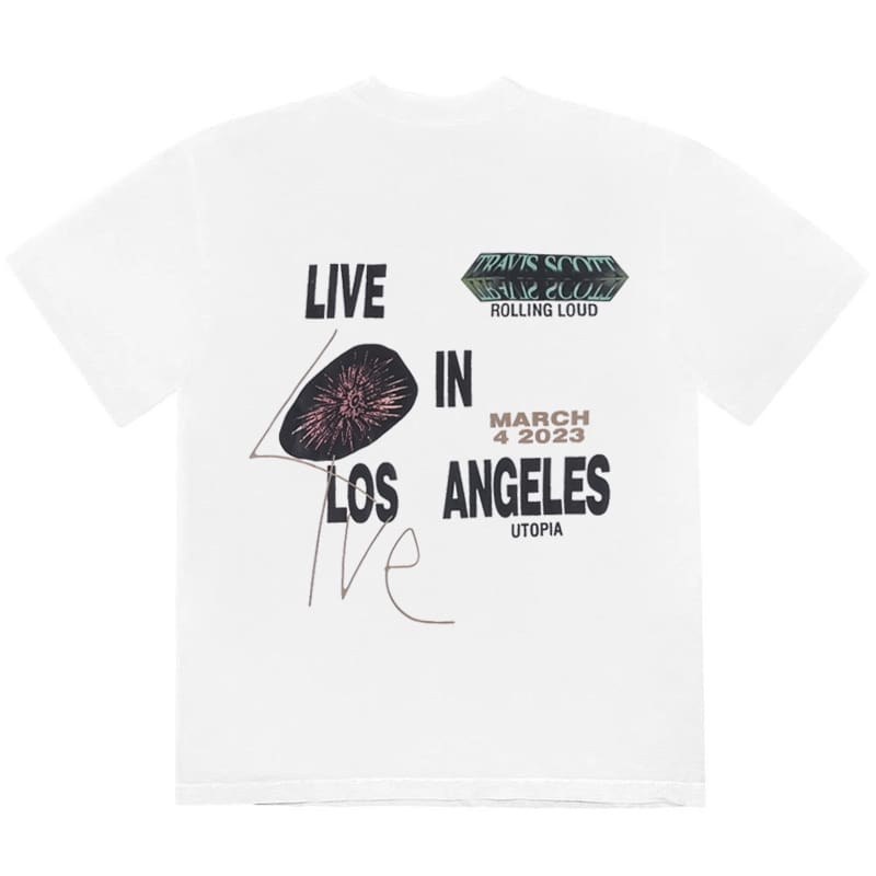 Travis Scott Rolling Roud Ts Tee