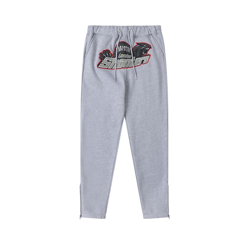 Trapstar Red Black Tiger Head Towel Embroidery Sweatsuit