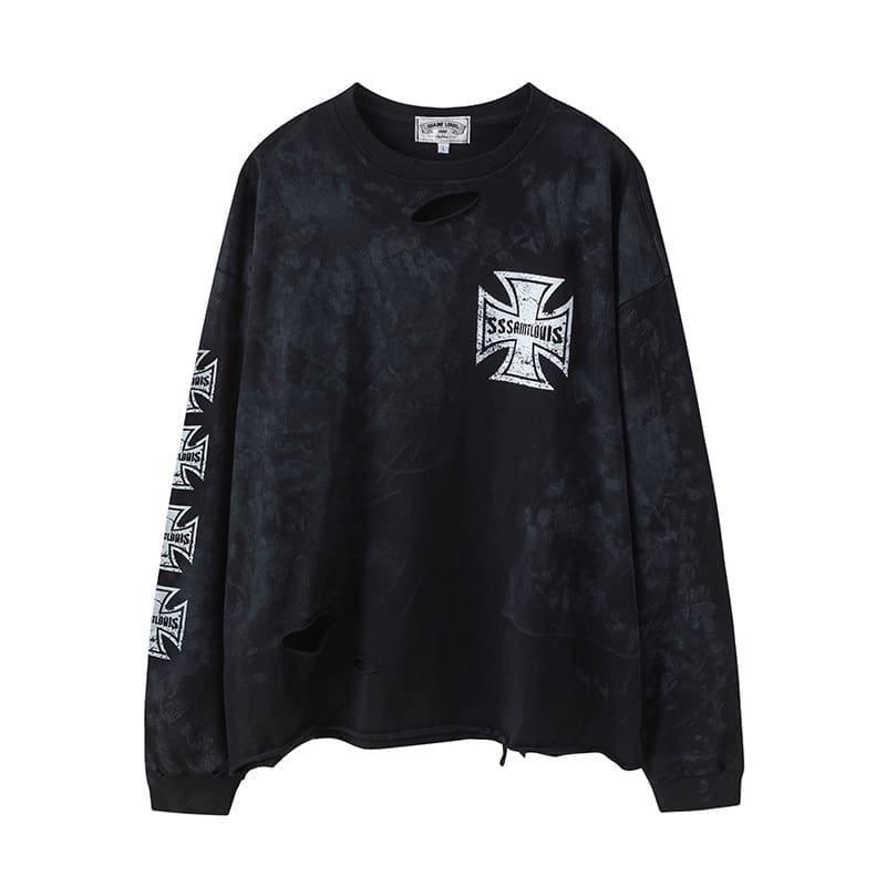 24sssaint L**is L**is do dirty damage long sleeve tee