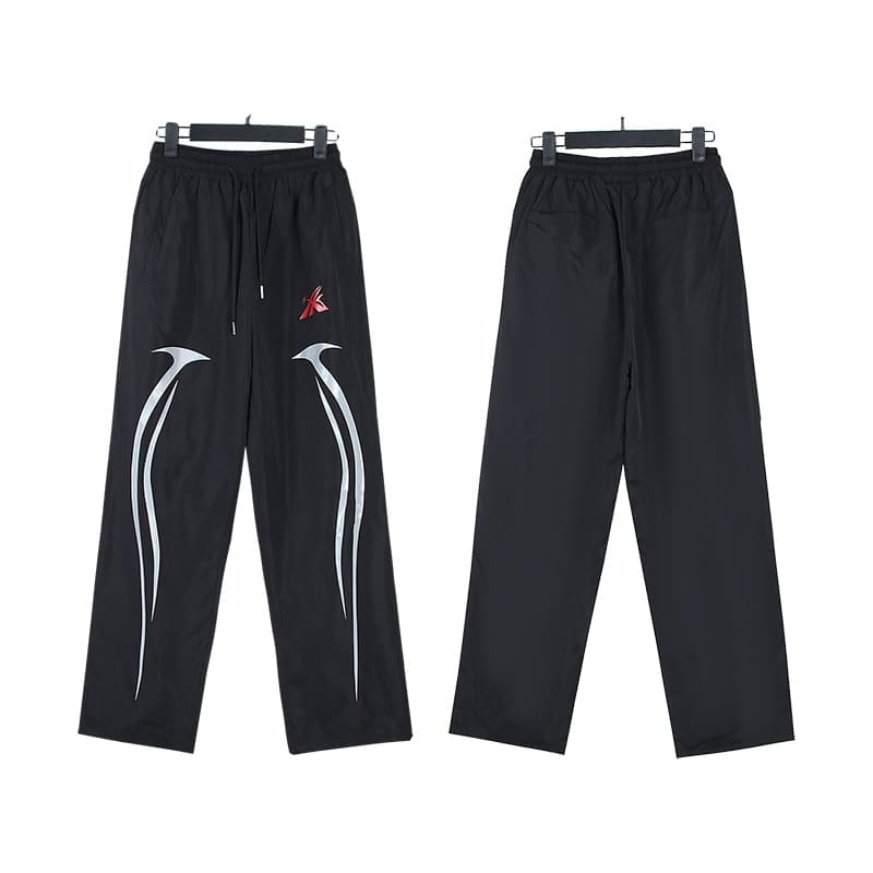 H*lst*r high street straight-leg pants