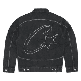 Corteiz Embroidered Five-Pointed Star Denim