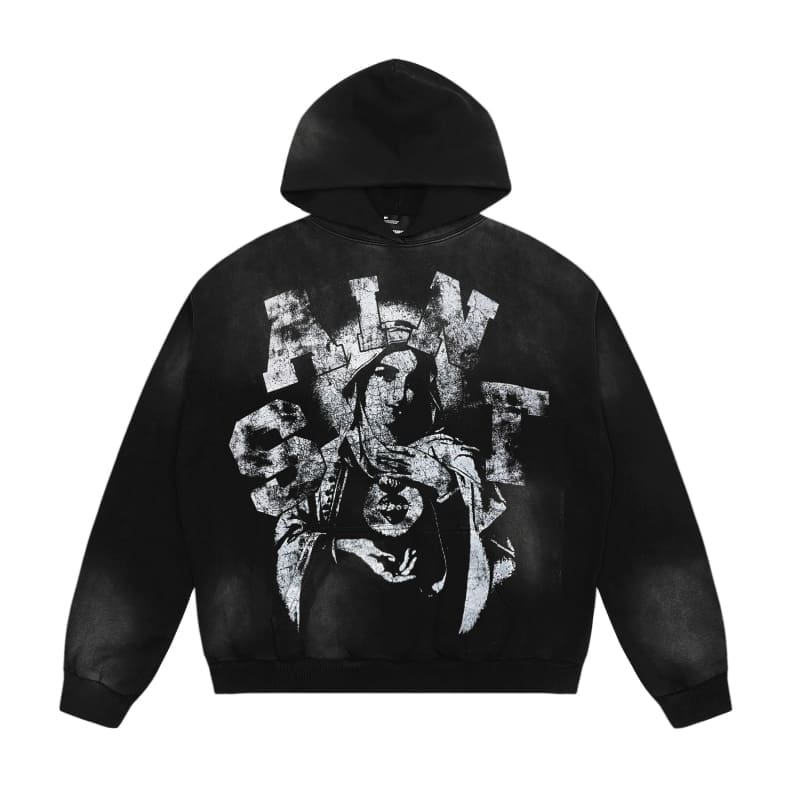 Saint Michael Denim Tears Vintage Hoodie
