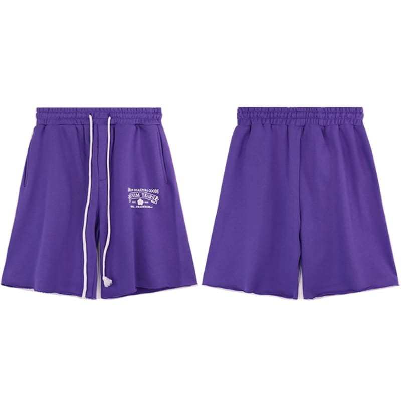 Maychao Denim Tears Kapok Letter Shorts