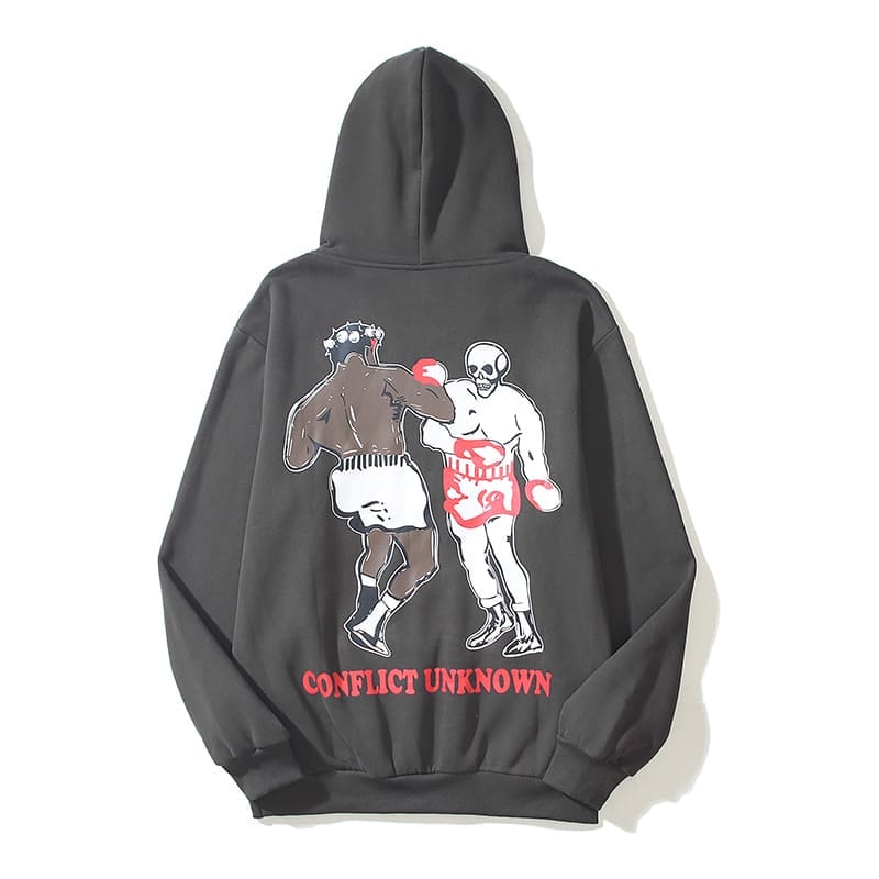Saint Michael x Denim Tears Joint Boxer Casual Hoodie for Men and Women