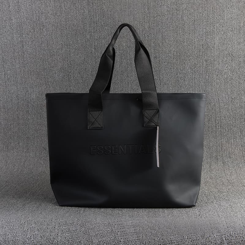 ESSENTIALS Large Capacity Tote Bag Travel Haversack Fashion Handbag for Men and Women
