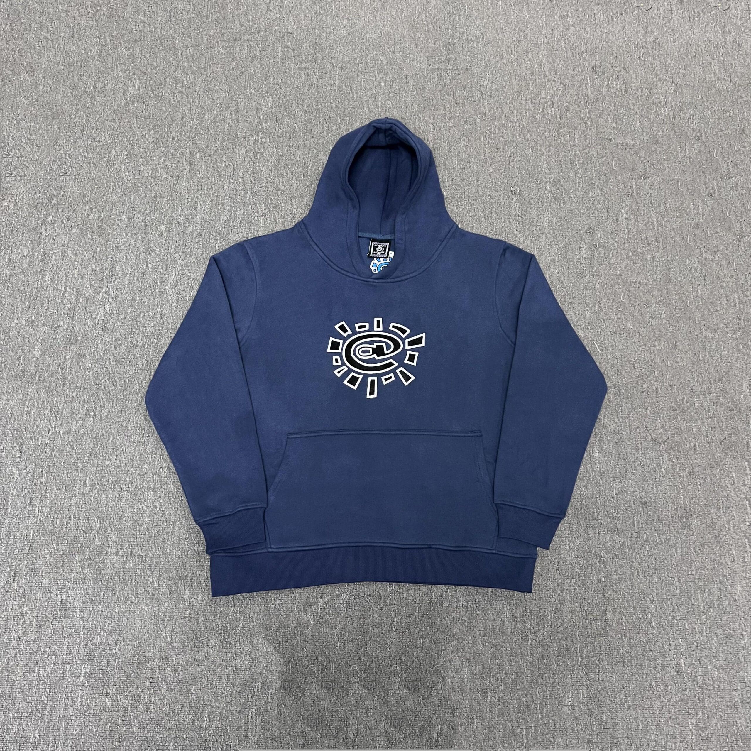 ADWYSD Sun Roll Fleece-Lined Embroidered Hoodie American Fashion Brand