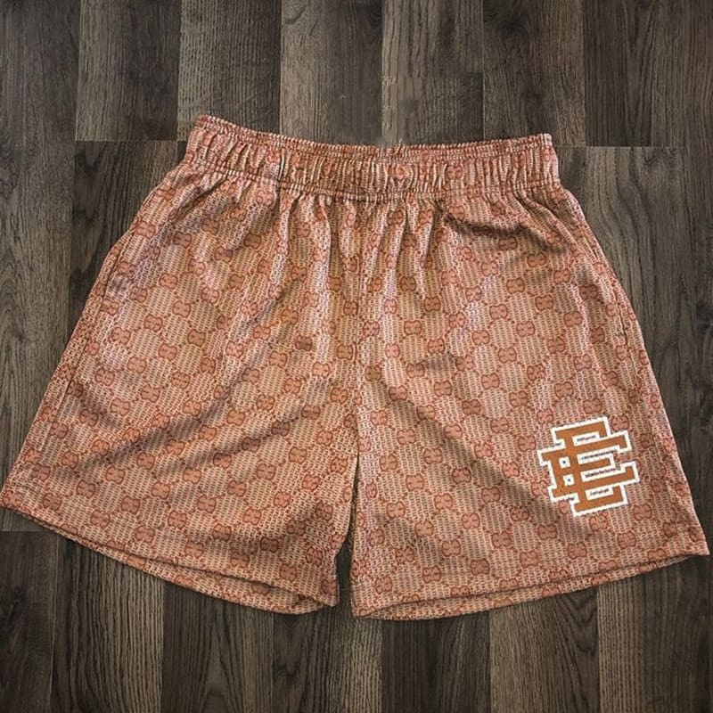 Eric Emanuel Sports Fitness Mesh Basketball Shorts for Men and Women