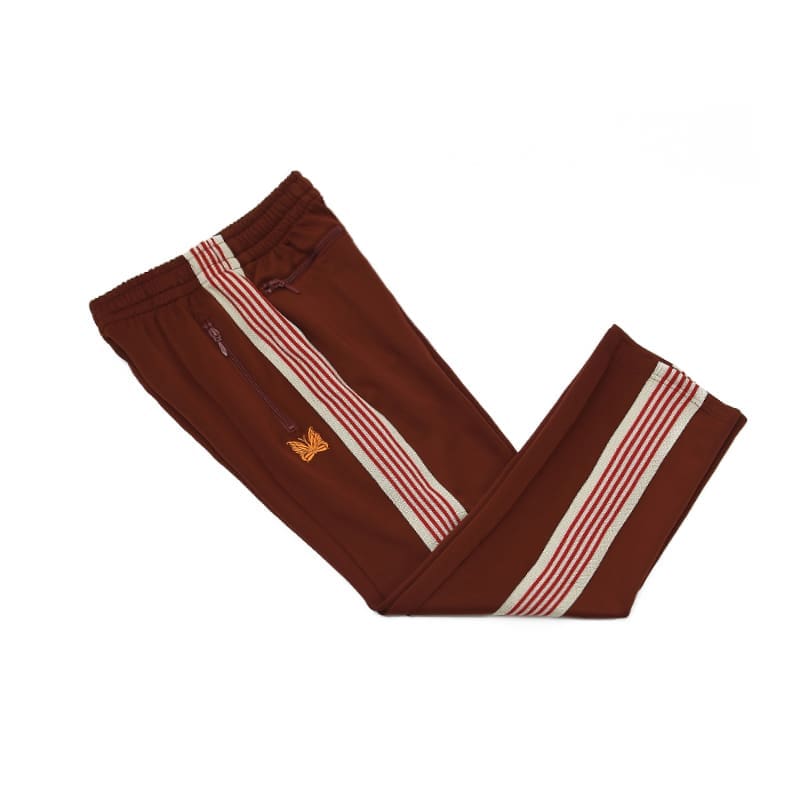 Needles Butterfly Embroidery Side Stripe Pants (Ins)