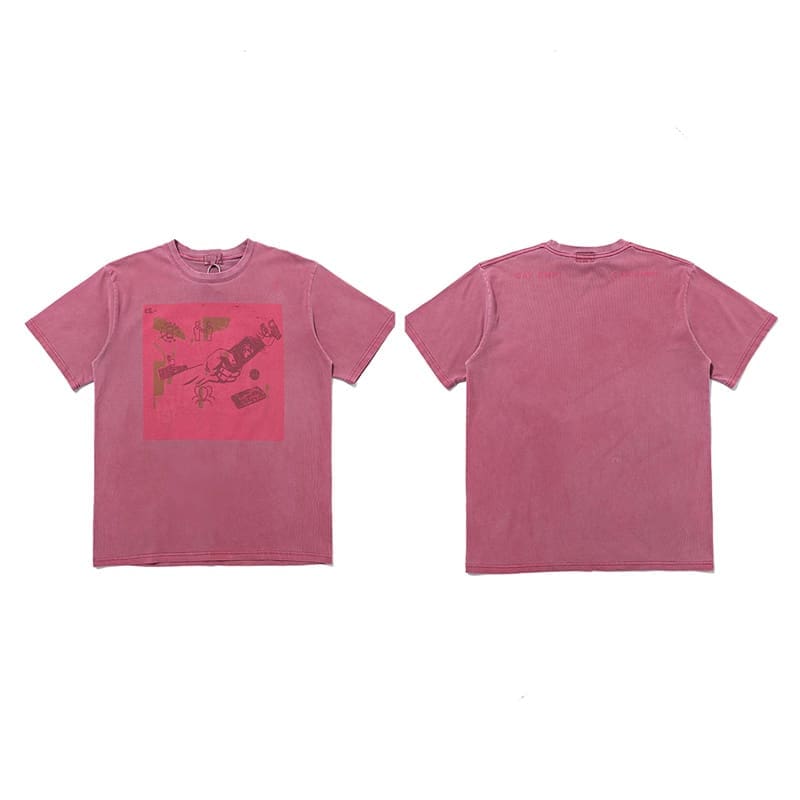 Cavempt Washed Batik Distressed Tee 2