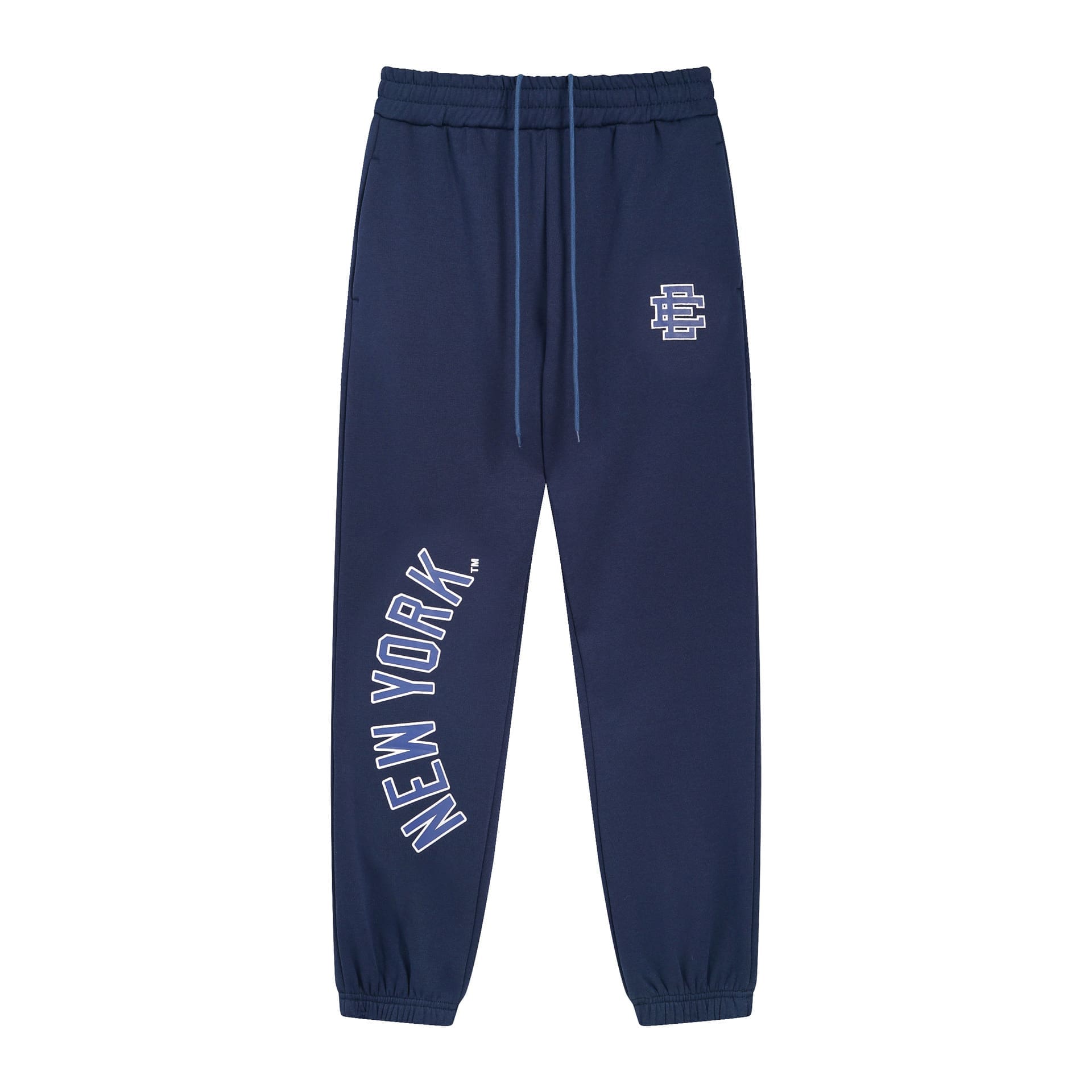 Eric Emanuel Loose Sports and Leisure Ankle Banded Pants for Men and Women