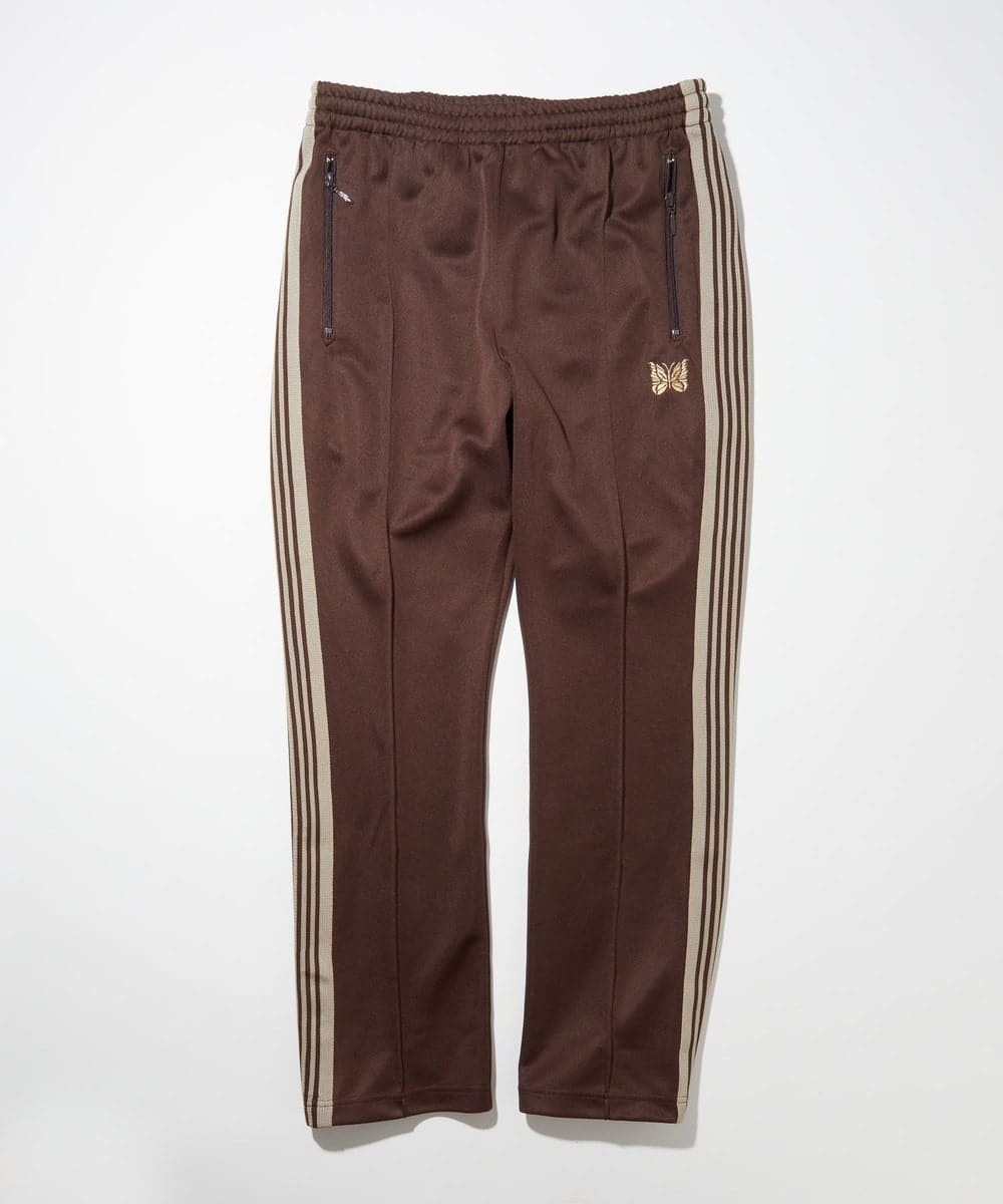 Needles Butterfly Embroidery Side Stripe Pants (Style 2)
