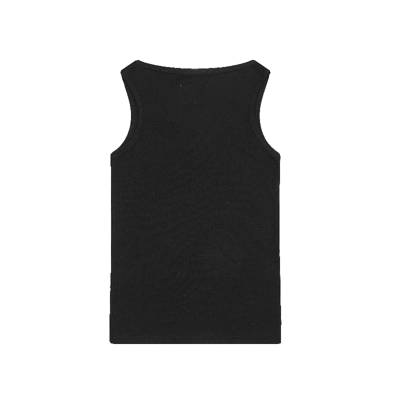 American High Street Corteiz Waffle Training Fitness Vest Top