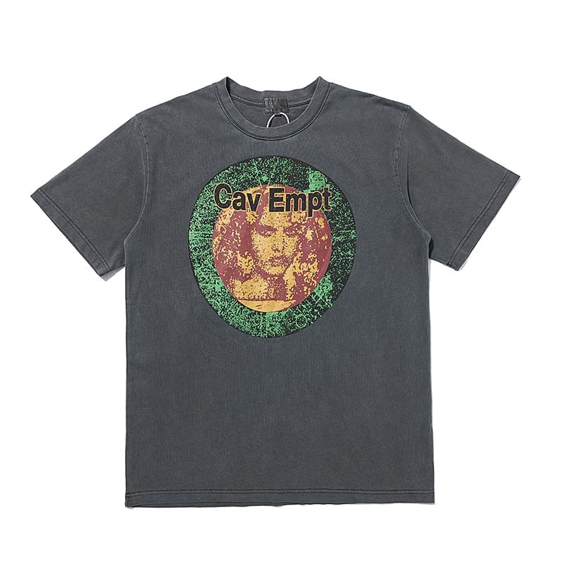 Cavempt Washed Batik Distressed Tee