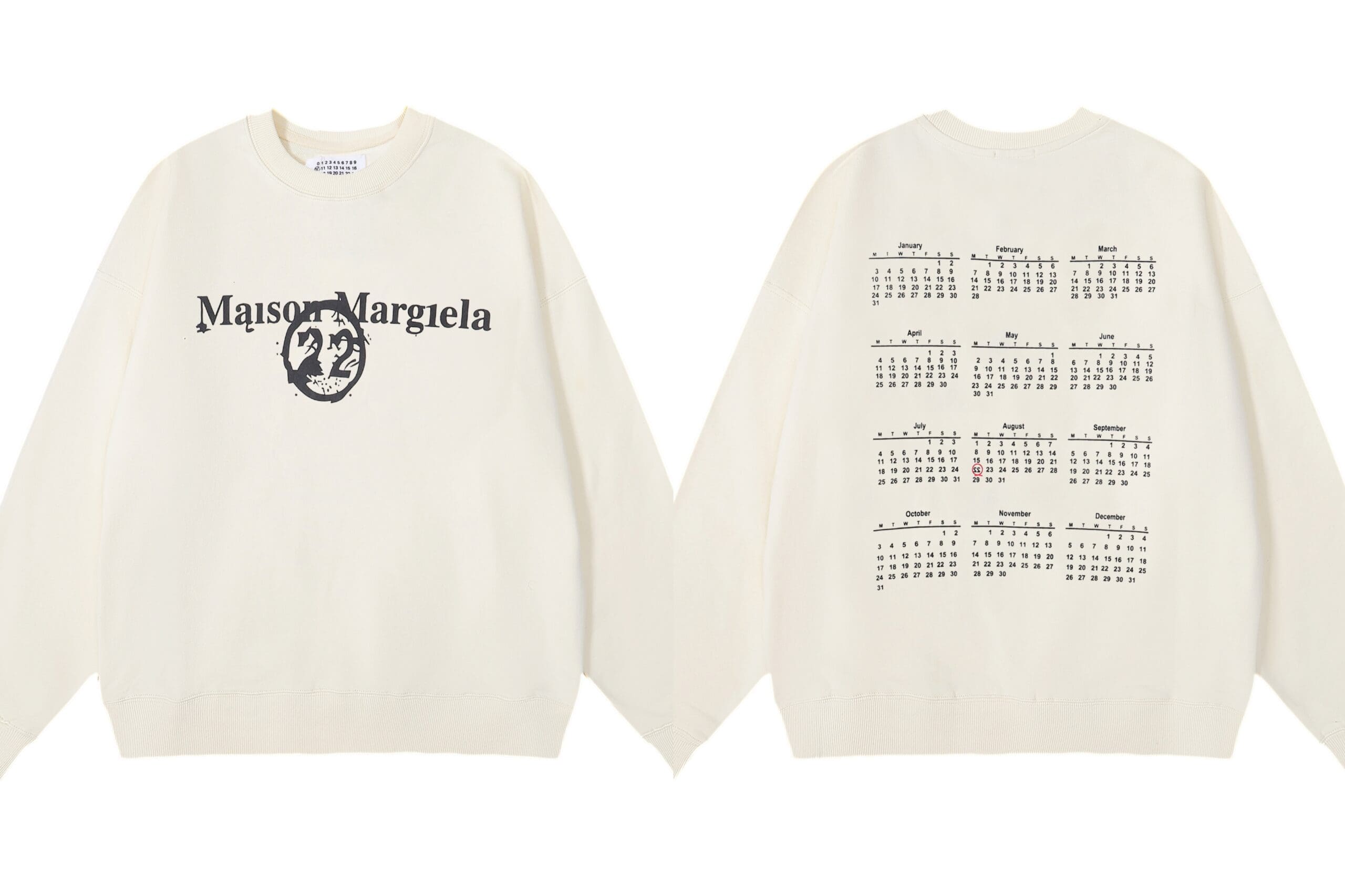 Maison Margiela Heavyweight Hooded Sweater