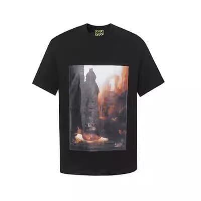 Denim Tears Vintage Oil Painting T-Shirt