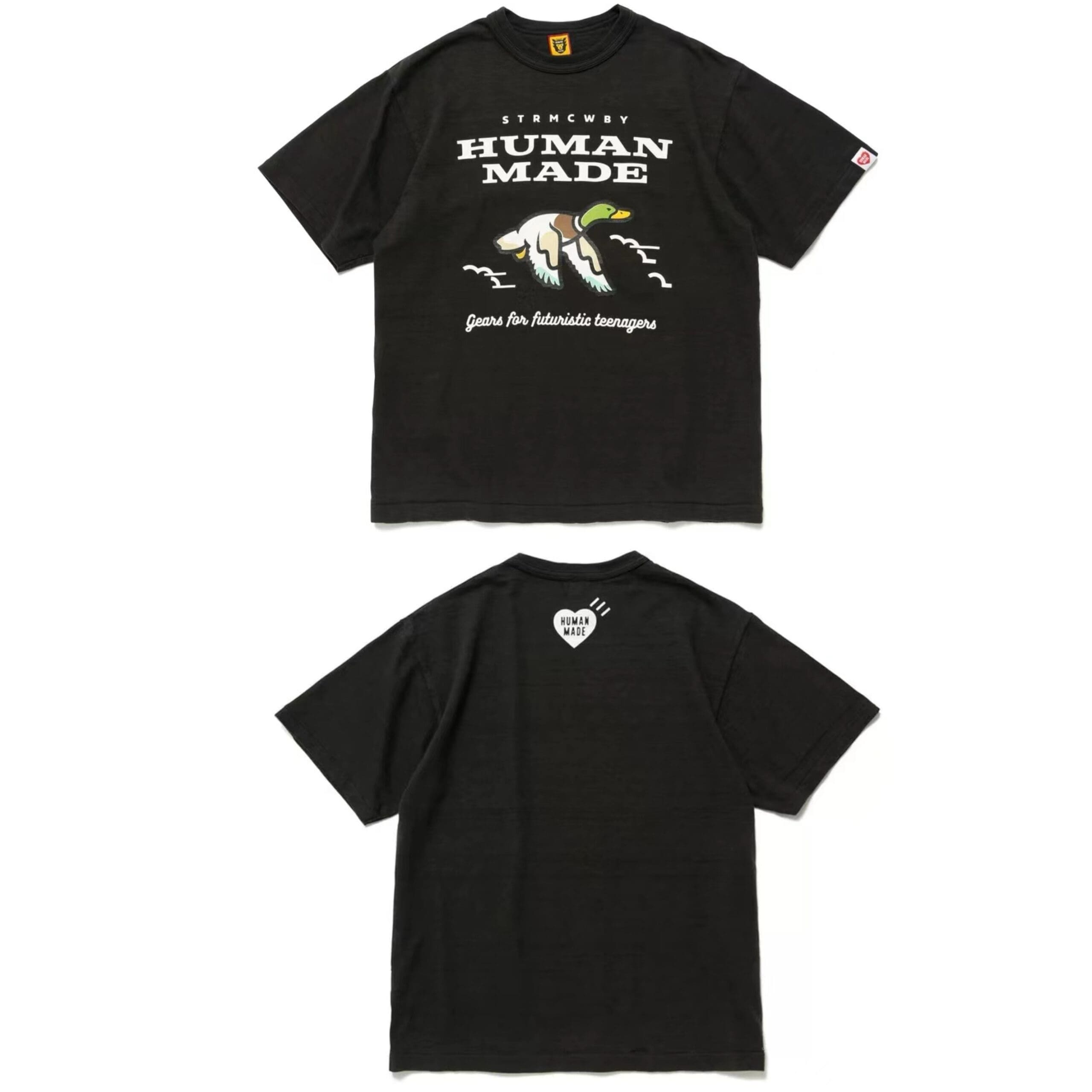 Human Made Slub Cotton Round Neck Tee