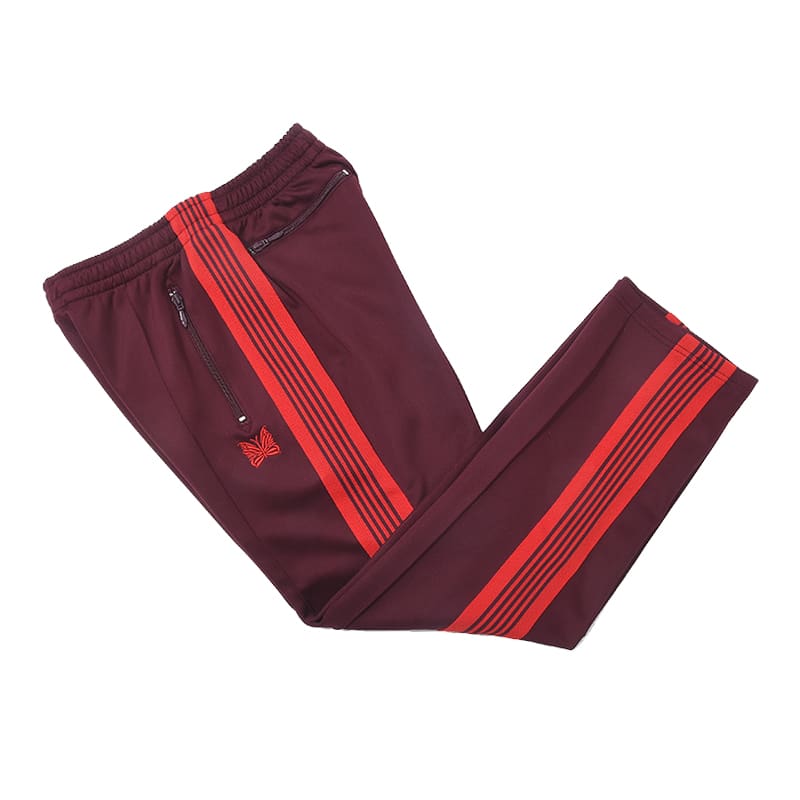 Needles Butterfly Embroidery Side Stripe Pants (Ins)
