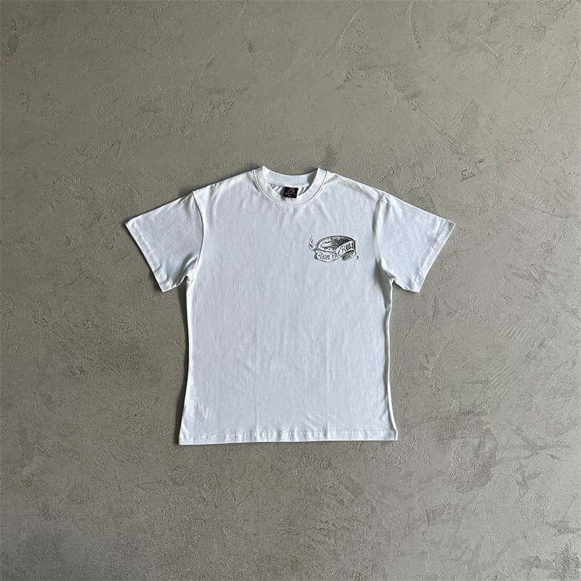 Corteiz Logo Design Yellow Tee